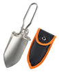 AceCamp Lightweight Small Folding Shovel Foldable Garden Handy Camping Trowel for Backpack Gardening and Potting Multi-Tool with Carrying Case