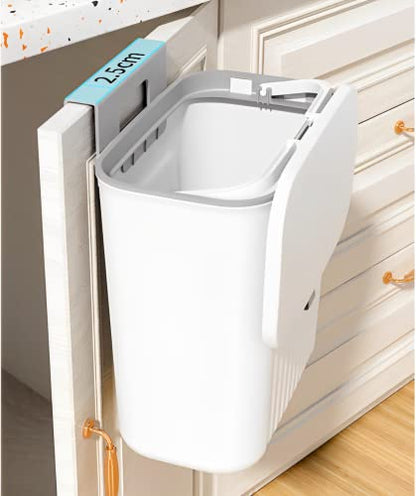 Sooyee 3 Pack 12L/3.2 Gal Kitchen Compost Bin, White