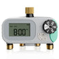 QUOBAS Sprinkler Timer for Garden Hose, Programmable Brass Water Timer - size: Sprinkler Timer 4 zone