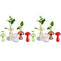 Glasseam Mushroom Plant Propagation Station: 10 Pcs Glass Mini Terrarium - color: Colorful, size: 10