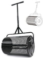 Compost Spreader 24 Inch Peat Moss Spreader - Black - size: 24 Inch