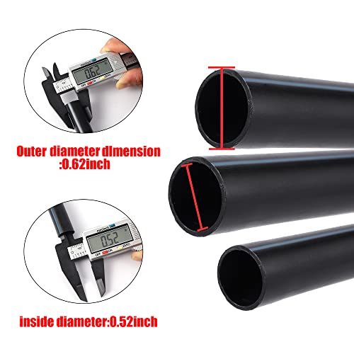 20 Pcs Barbed 6-Way 1/2 Inch to 1/4 Inch Irrigation Tube Fittings - size: 1/2 inch to 1/4 inch Barbed six-way