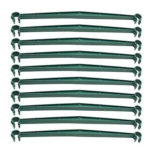 100 PCS Stake Arms for Tomato Cage, 12.8” Expandable Trellis Connectors,Plant Support Garden Stakes, Tomato Stake Supports Fit for 14mm Stakes, for Climbing Plants, Flowers,Vegetables