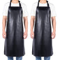 Homsolver 2 Pack Waterproof Dishwasher Rubber Adjustable Apron for Unisex - color: Black