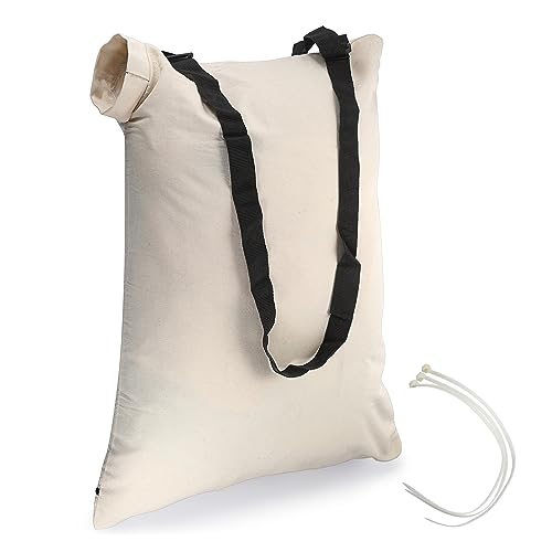 OwnMy Universal Leaf Vacuum Blower Bag Replacement Bottom Debris Dump Bag - color: White