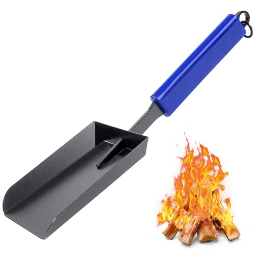 15in Fireplace Ash Shovel Wider Head Manganese Steel - size: 15 inches Large
