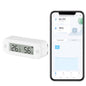 Smart Digital Thermometer Hygrometer, WiFi Indoor Temperature Humidity Sensor with App Alerts, Mini Room Temperature Meter with Data Storage and Export, Compatible with Alexa. 1PCS - style: 1PCS