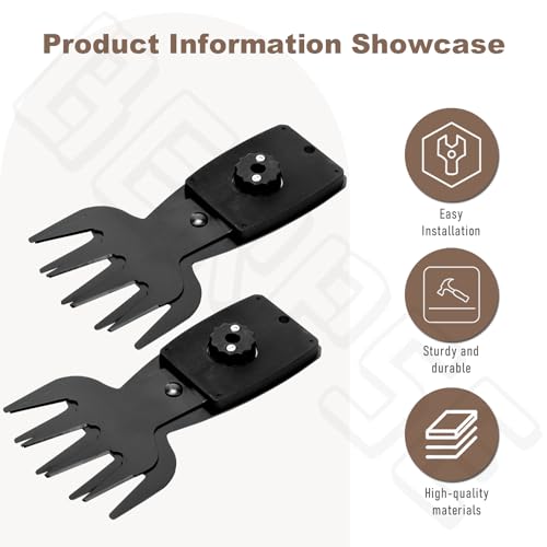 2 Pack 302348001 Hedge Trimmer Grass Shear Blade Assembly