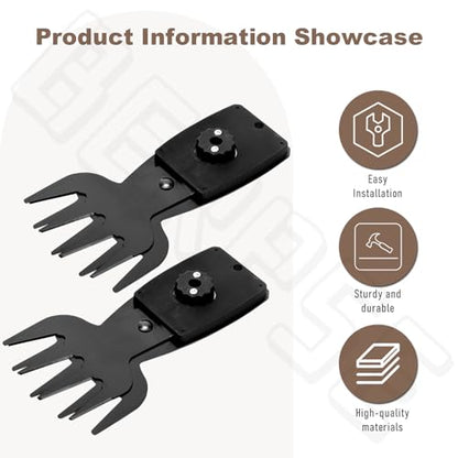 2 Pack 302348001 Hedge Trimmer Grass Shear Blade Assembly