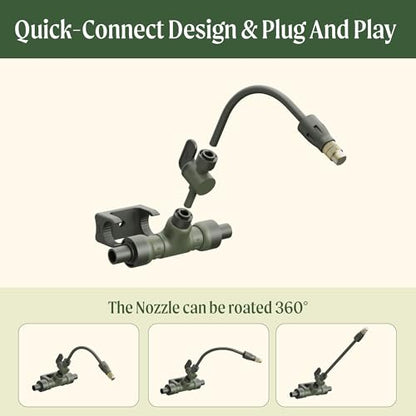 Vego Garden Irrigation Kit - Drip Irrigation System for Raised Garden Beds, Efficient Watering Solution for Vegetables, Flowers, and Plants, Easy DIY Installation (M) - size: M