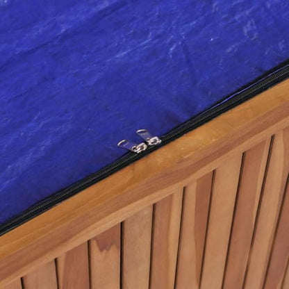 vidaXL Patio Storage Box 68.9"x19.7"x22.8" Solid Acacia Wood - size: 68.9" x 19.7" x 22.8"