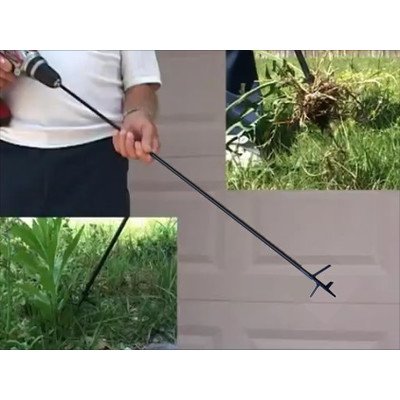 Weed 'N Till Drill-Powered Weeder and Tilling Tool