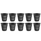 Joyzan Net Cup Pots, Hydroponic Plastic Slotted Cups Plant Nursery 2.16in