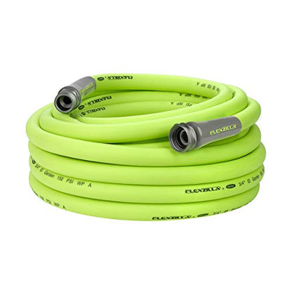 Flexzilla Garden Hose 3/4 in. x 50 ft., Lightweight All-Weather Water Hose, Durable and Flexible, Leak-Free Connections - size: 50ft