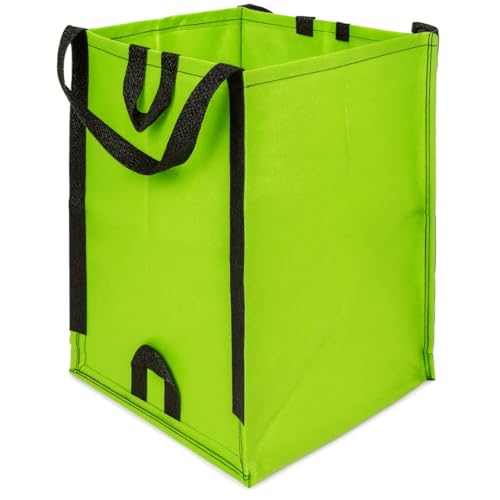 DURASACK Heavy Duty Home and Yard Bags, Lime Green - color: Lime Green