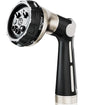 ESOW Garden Hose Nozzle Sprayer, Heavy Duty Metal, 8 Spray Patterns