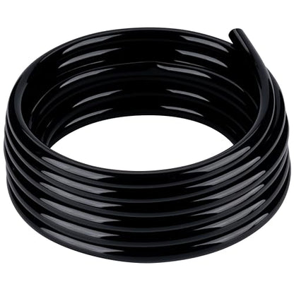 Black Vinyl Tubing 5/8” id - 25 Ft PVC Flexible Plastic Irrigation Hose - size: ID 5/8 INCH, style: 25 Feet