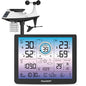Raddy VP7 5-in-1 Wireless Weather Station, 7.4 Inch Color Display - style: VP7