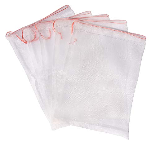 5Pcs 24"x16" Mosquito Bug Insect Bird Net Barrier Hunting Blind Garden Netting for Protect Your Plant Fruits Flower - size: 5Pcs 24"x16"
