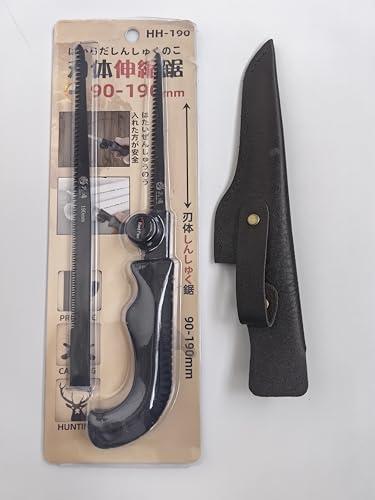 Hand Saw with Sheath, Retractable Blade for Gardening Camping