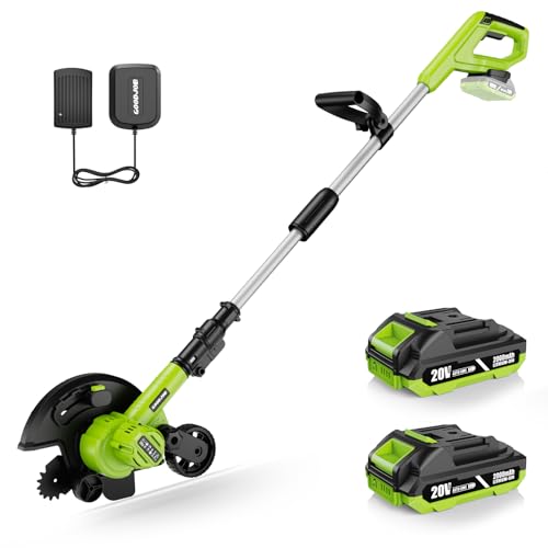 Cordless Lawn Edger, 20V Battery Powered Edger for Lawns Sidewalk