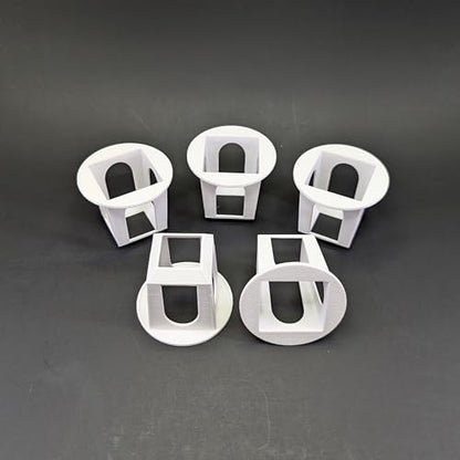 Grow Cubes for Hydroponic System/Compatible with Gardyn (10 Grow Cubes + 10 Regular Mouth MJ Adapters) - style: 10 Grow Cubes + 10 Regular mouth MJ Adapters