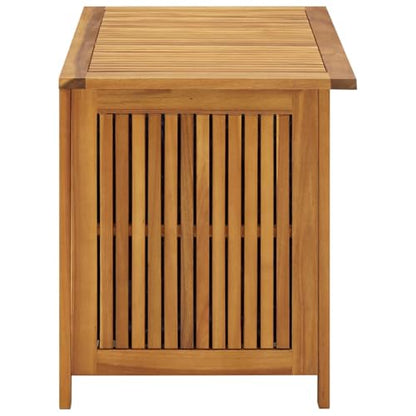 vidaXL Garden Storage Box 35.4"x19.7"x22.8" Solid Wood Acacia - size: 35.4" x 19.7" x 22.8"