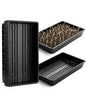 Mr. Pen- Seed Starter Trays, 5 Pack, 17"x10"x2.4" - color: Black, size: 10 Pack