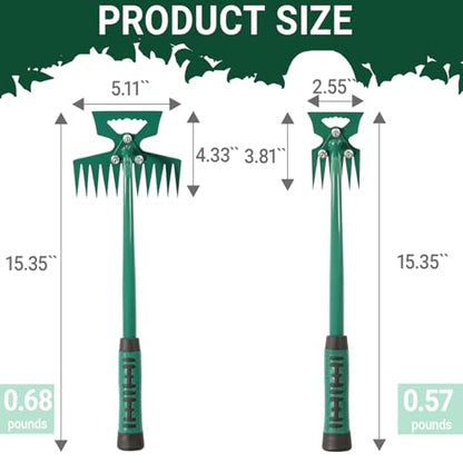 Weeding Artifact Uprooting Weeding Tool 11 Teeth - color: 11-Tooth Puller