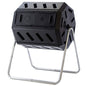 FCMP Outdoor IM4000 Dual Chamber Tumbling Composter (37 Gallon) - size: 37 gallon
