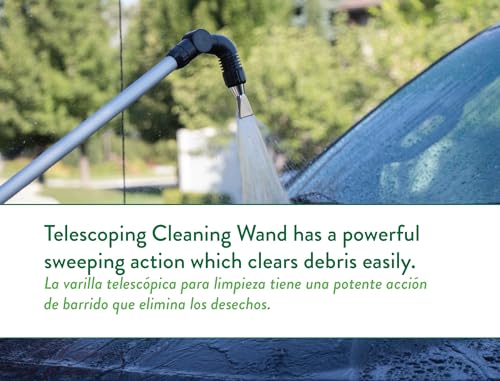 Orbit Telescoping Gutter Cleaning Wand, Silver - 58543