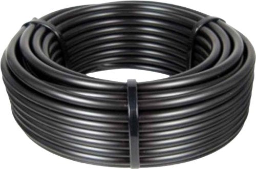 Mainline Drip Irrigation Tubing Poly Rigid Pipe, Use with 5/8-Inch Fittings, Rain Bird Tubing Replacement, 100-Foot Length - size: 100-Foot, style: Fits 5/8-Inch Barbs