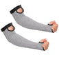 Cut Resistant Arm Sleeves Protective Sleeves for Daily Gardening Farm Work - color: Gray