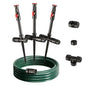 Flexible Sprinkler System, Above Ground DIY Irrigation Kit - color: 3Pack+30Ft