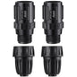 4 Pcs 25 PSI Drip Irrigation Pressure Regulator Adapter Kit - style: 25 PSI