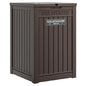 Package Delivery Box for Outside, Brown - color: Brown