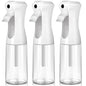VIGOR PATH Continuous Mist Clear Spray Bottle 200ml Fine Mist Spray 3 Pack - color: 6.7oz - Pack of 3