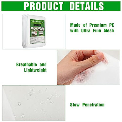 Windyun 8 x 100 ft Plant Covers Freeze Protection