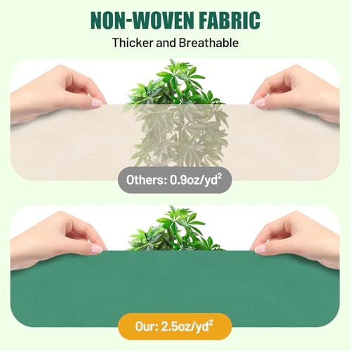 4 Pack Winter Plant Covers Freeze Protection Plant Frost Covers 47" x 71"