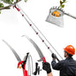 maXpeedingrods 26FT Manual Pole Saw, 4-In-1 Pole Saws for Tree Trimming