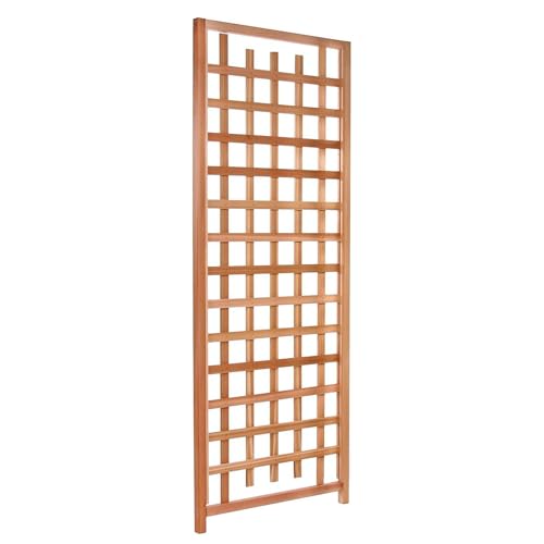 All Things Cedar Garden Trellis Panel for Climbing Plants, 33 x 84 Inch - size: Single Panel