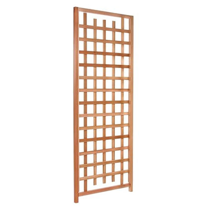 All Things Cedar Garden Trellis Panel for Climbing Plants, 33 x 84 Inch - size: Single Panel