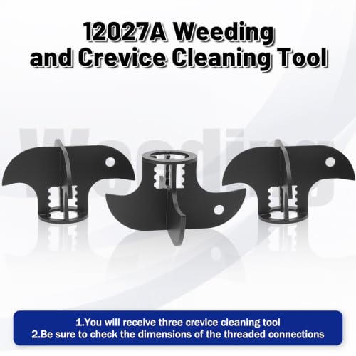 Crevice Cleaning Tool, Crack Weeder Crevice Weeding Tool, 3-Pcs