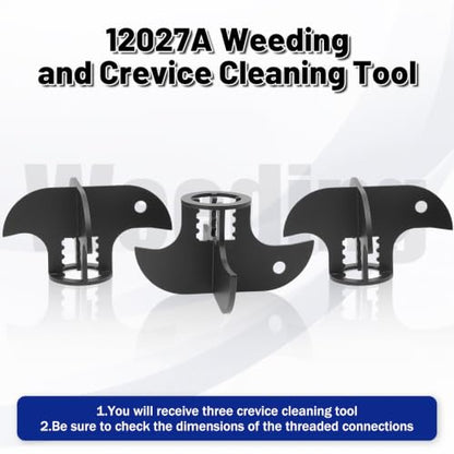Crevice Cleaning Tool, Crack Weeder Crevice Weeding Tool, 3-Pcs