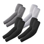 ROXUN Arm Sleeves Cooling UV Sun Protection Sport Compression for Men Women - color: 2 Black+dark Gray+light Gray