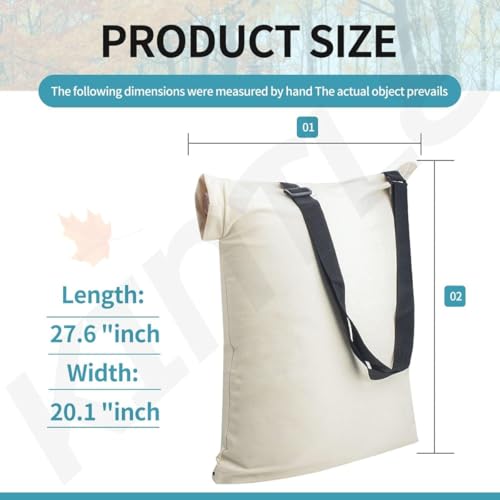 Universal Leaf Vacuum Blower Bag,Tear-Resistant Suitable for Most Blowers,Yard Waste Collection & Lawn Debris