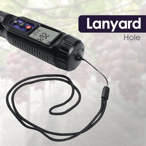 pH Meter for Food 3-in-1 Digital pH EC Temperature Meter with ATC, Food pH Tester for Checking Fermentation/Bread Dough/Sausages, Waterproof pH Probe Meter for Cosmetics, Solid and Soft Soil Sample - color: 3-in-1 Food pH Meter