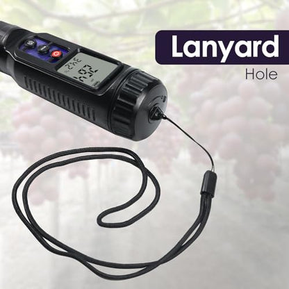 pH Meter for Food 3-in-1 Digital pH EC Temperature Meter with ATC, Food pH Tester for Checking Fermentation/Bread Dough/Sausages, Waterproof pH Probe Meter for Cosmetics, Solid and Soft Soil Sample - color: 3-in-1 Food pH Meter