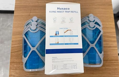Husaco Flying Insect Trap Refills & 6 Cartridges