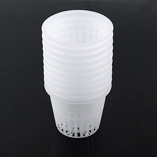 Yinhing Net Cups for Hydroponics, 2 Inch Round Planting Basket